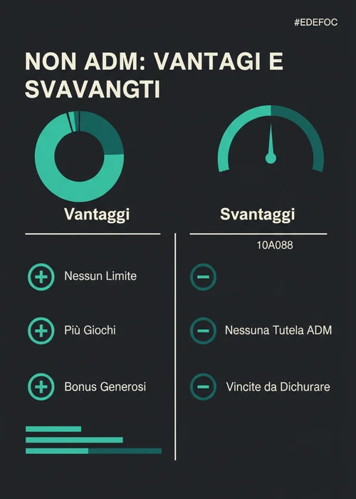 Una mano che tiene un mazzo di carte da gioco con un logo stilizzato di un casinò non AAMS sullo sfondo digitale