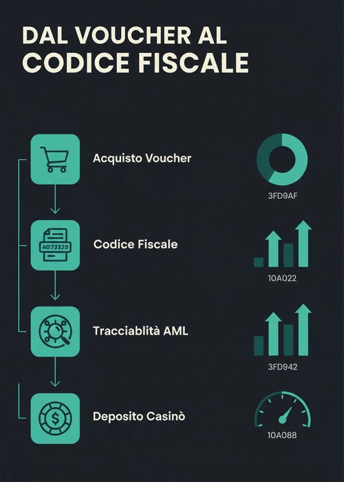 Icona Paysafecard su uno sfondo che evoca un casinò online con elementi di gioco